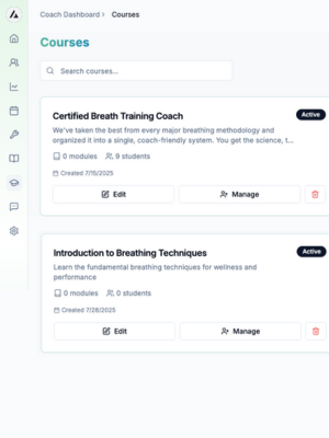 Spire Course Management